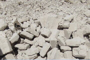طوفان و ریزش آوار در نیمروز جان یک نفر را گرفت