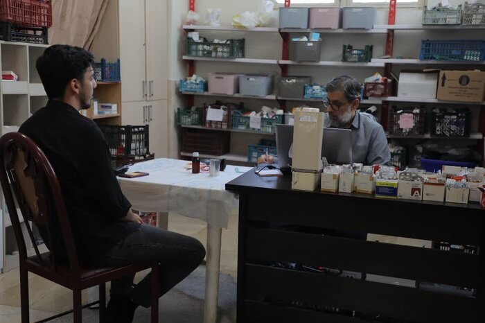 ارائه خدمات جهادی سلامت به مناسبت سالگرد شهید خدمت در البرز