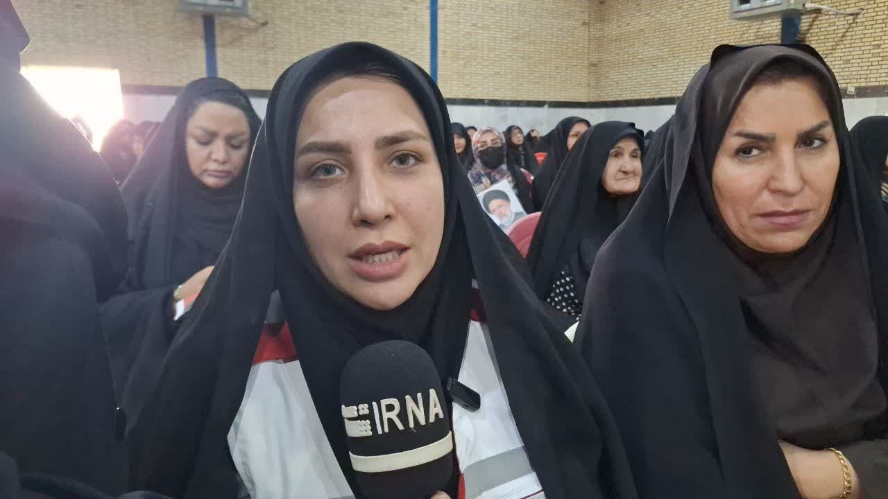 فیلم| بزرگداشت شهادت آیت‌الله رئیسی و شهدای خدمت در گچساران