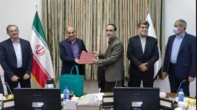 تکریم و معارفه جمعی از مدیران سازمان سنجش