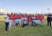تیم بیسبال فلسطین قهرمان مسابقات غرب آسیا شد
