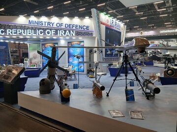 Iran showcases defense achievements at Belarus exhibition