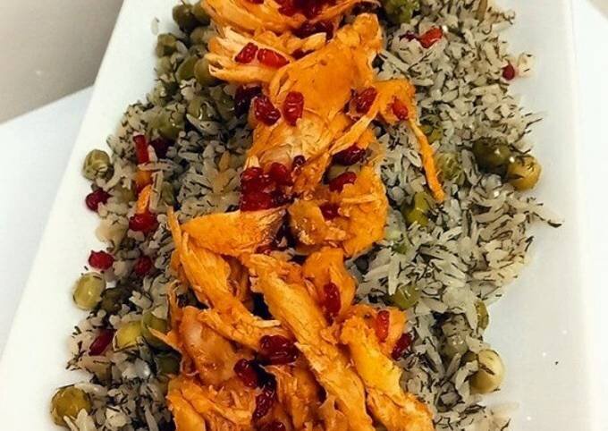 طرز تهیه نخودفرنگی پلو؛ یک غذای ساده و خوشمزه