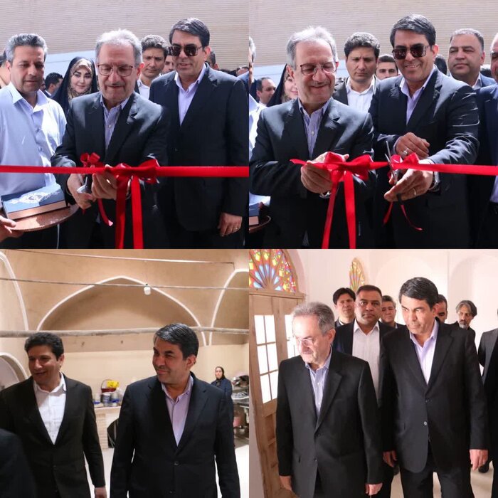 افتتاح و کلنگ زنی ۲ پروژه میراث فرهنگی در کرمان