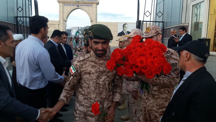 نیروهای شرکت کننده در تمرین ARAS 2 از مرز Baleh Savar وارد کشور شدند