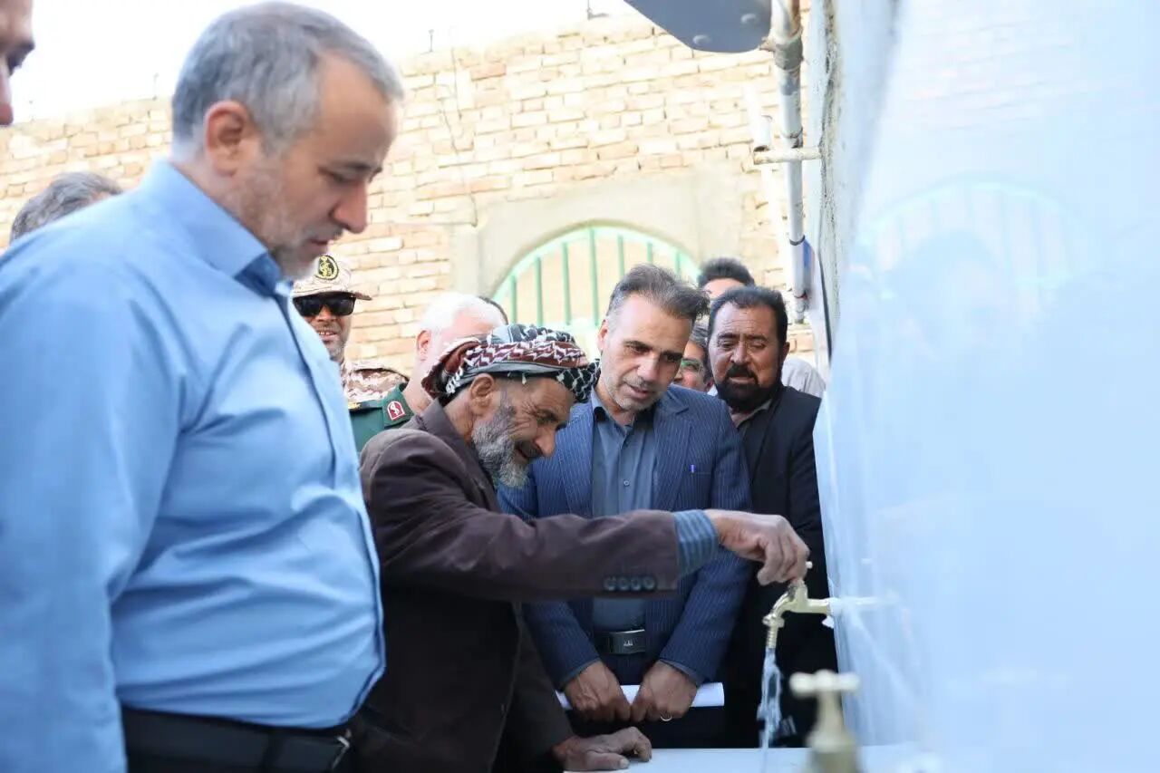 فاز دوم مجتمع آبرسانی خوشاب در سربیشه به بهره‌برداری رسید