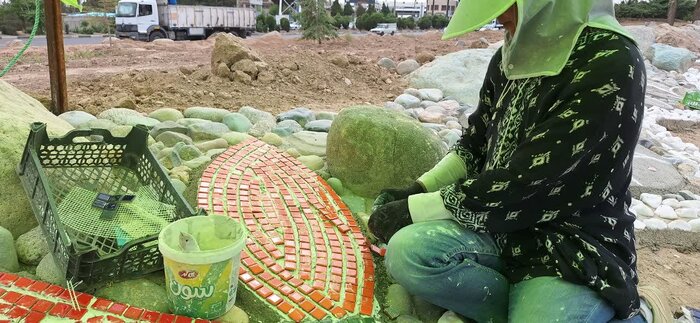 تغییر بافت فضاهای سبز گرمدره/  ۱۰۵ میلیون لیتر صرفه جویی در مصرف آب