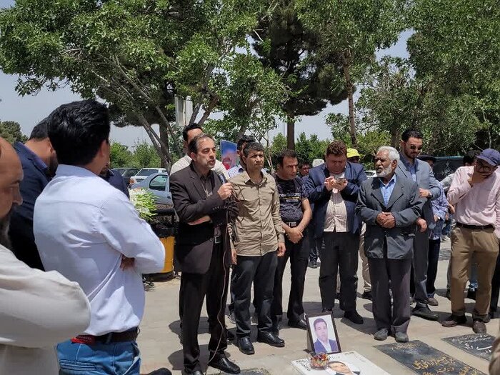 آیین غبارروبی مزار اهداکنندگان عضو در مشهد برپا شد