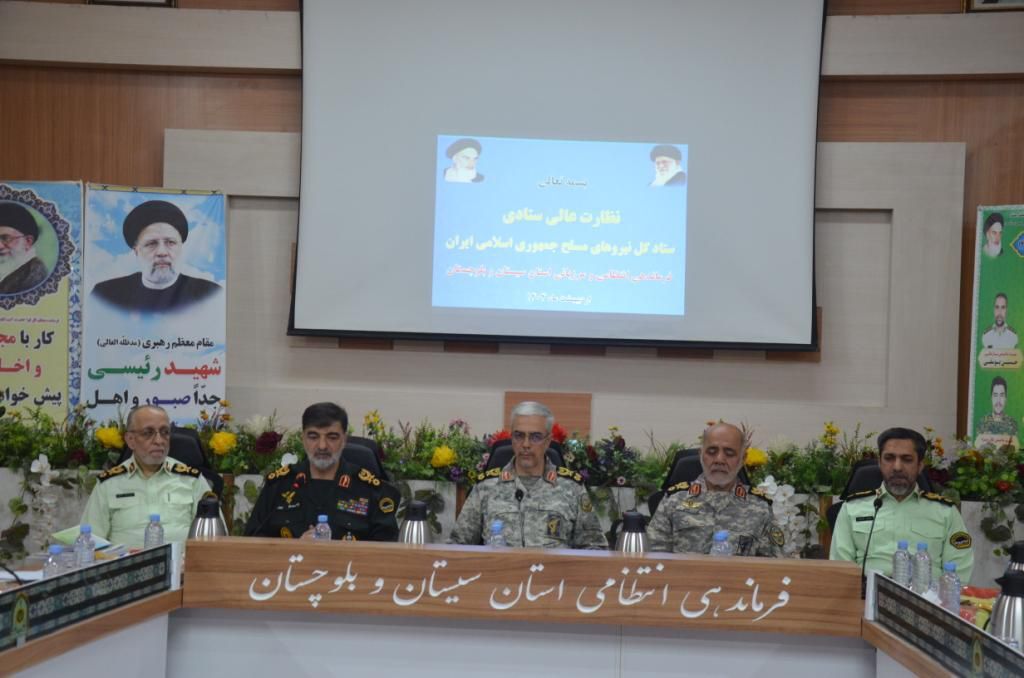 سرلشکر باقری: انسداد ۱۱۰ کیلومتر از مرزهای جنوب شرق انجام شد