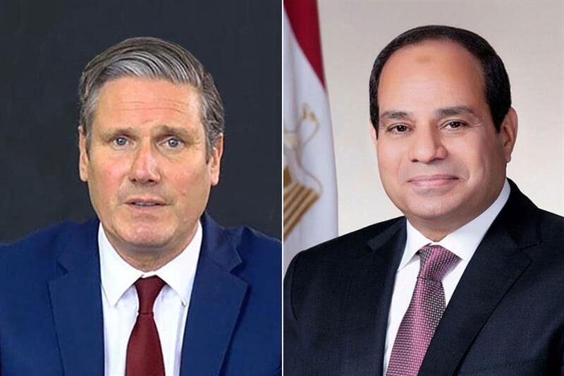 ابراز نگرانی شدید رهبران انگلیس و مصر درباره تحولات غزه