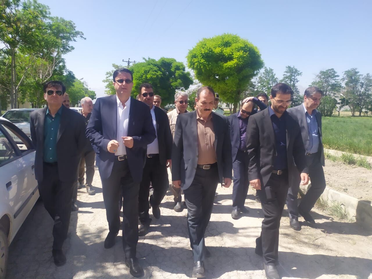 بازدید معاون وزیر جهاد کشاورزی از طرح های منابع طبیعی همدان