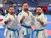 المنتخب الإيراني يحصد الميدالية البرونزية في بطولة آسيا للكاتا