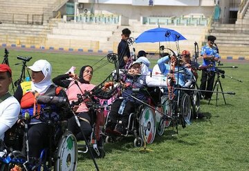 آغاز اردوی آمادگی تیم ملی پاراتیراندازی با کمان در لنجان اصفهان