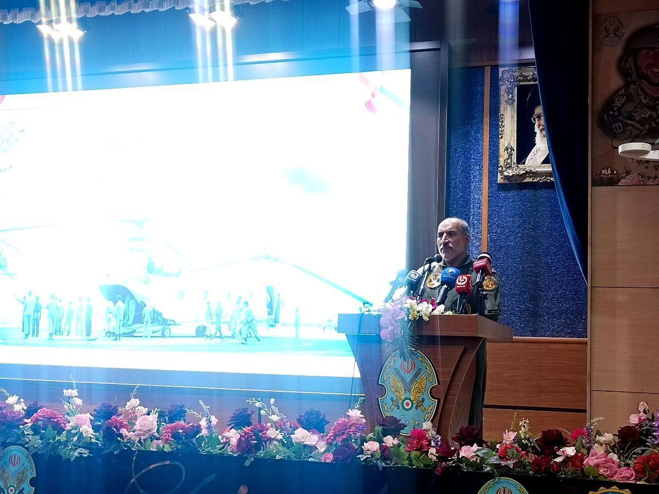 العميد خاموشي: حققنا الاكتفاء الذاتي في مجال تصنيع أجزاء المروحيات