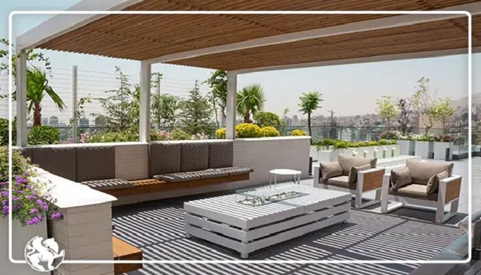 طراحی انواع پرگولا ترموودی | راهنمای انتخاب مناسب‌ترین طرح