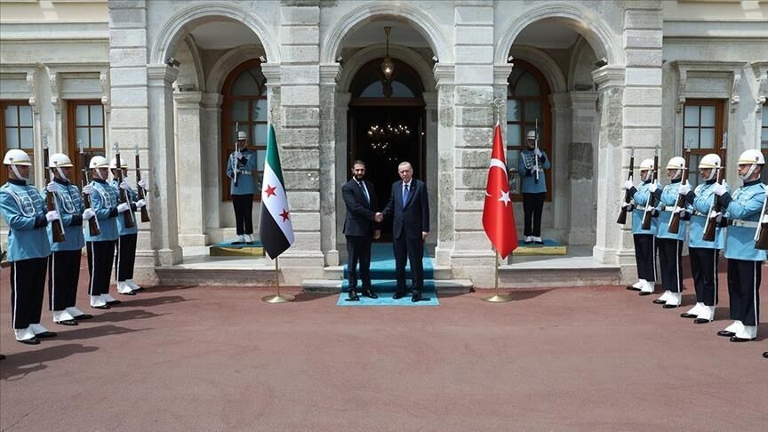 جولانی با رئیس جمهور ترکیه دیدار کرد