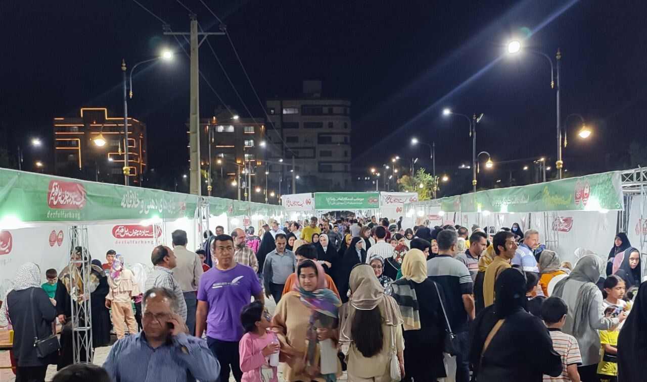 افزون بر ۱۵ هزار نفر از نمایشگاه روز دزفول دیدن کردند