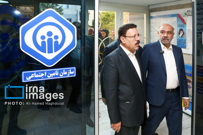 کلینیک تامین اجتماعی مراغه بهزودی توسعه مییابد؛ تصویر مربوط به بازدید فروردین ماه وزیر تعاون