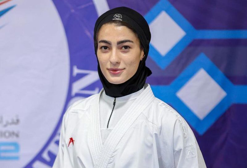 İranlı qız karate üzrə Asiya çempionu olub İranlı qız karate üzrə Asiya çempionu olub