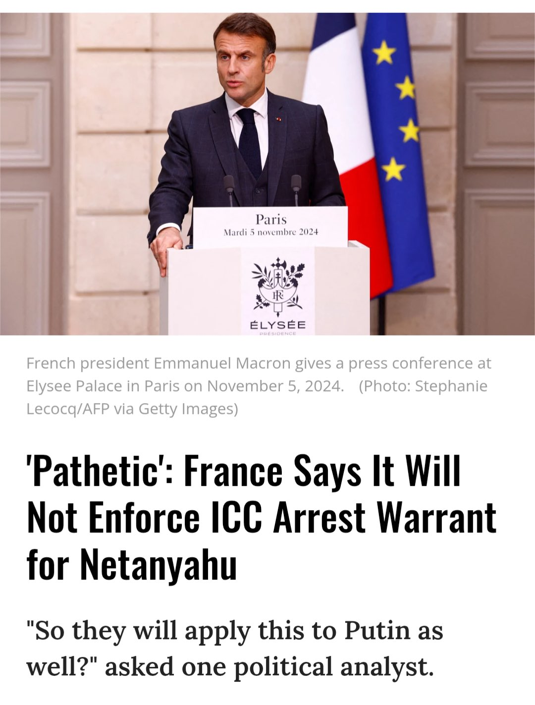 Araqchi says France has ‘no moral authority’ to preach Iranians