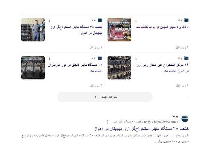 ماینرها متهم اصلی خاموشی‌ها هستند؟