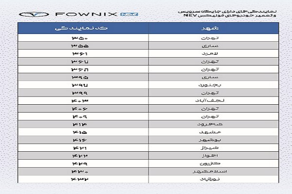 فونیکس NEV، رتبه نخست خدمات پس از فروش خودروهای انرژی نو