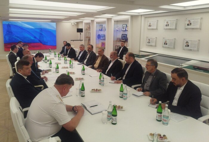 دیدار احمدیان با دستیار پوتین در مسکو + فیلم