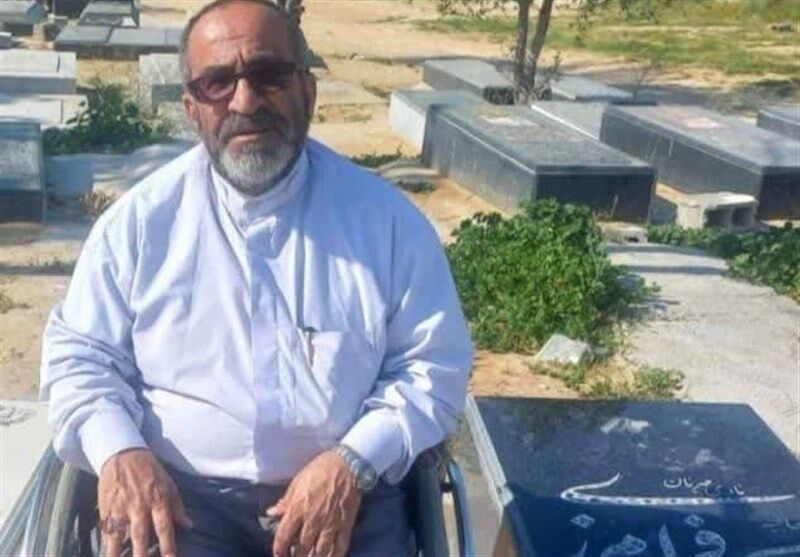 جانباز ۷۰ درصد بوشهری به خیل شهدا پیوست