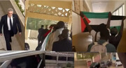 دانشجویان سنگالی سفیر رژیم اسرائیل را از دانشگاه بیرون کردند + فیلم