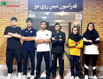 تنیس روی میز ازبکستان؛ صعود سه نماینده ایران به یک چهارم نهایی