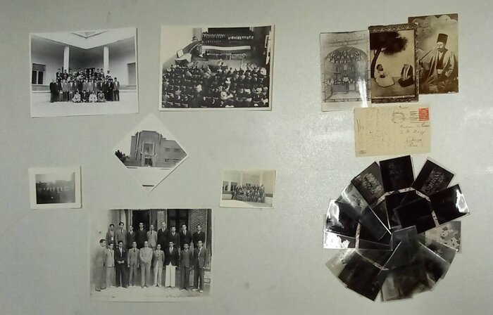 اسناد دبیرستان ملی نامازی به کتابخانه ملی جنوب کشور اهدا شد