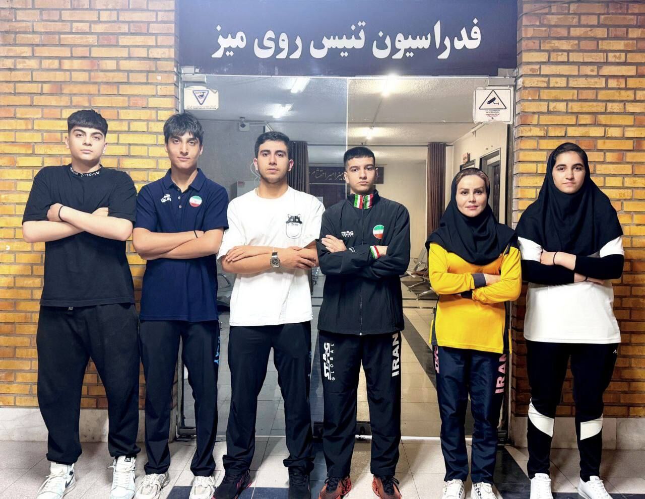 صعود چهار نماینده ایران به مرحله حذفی تنیس روی میز ازبکستان