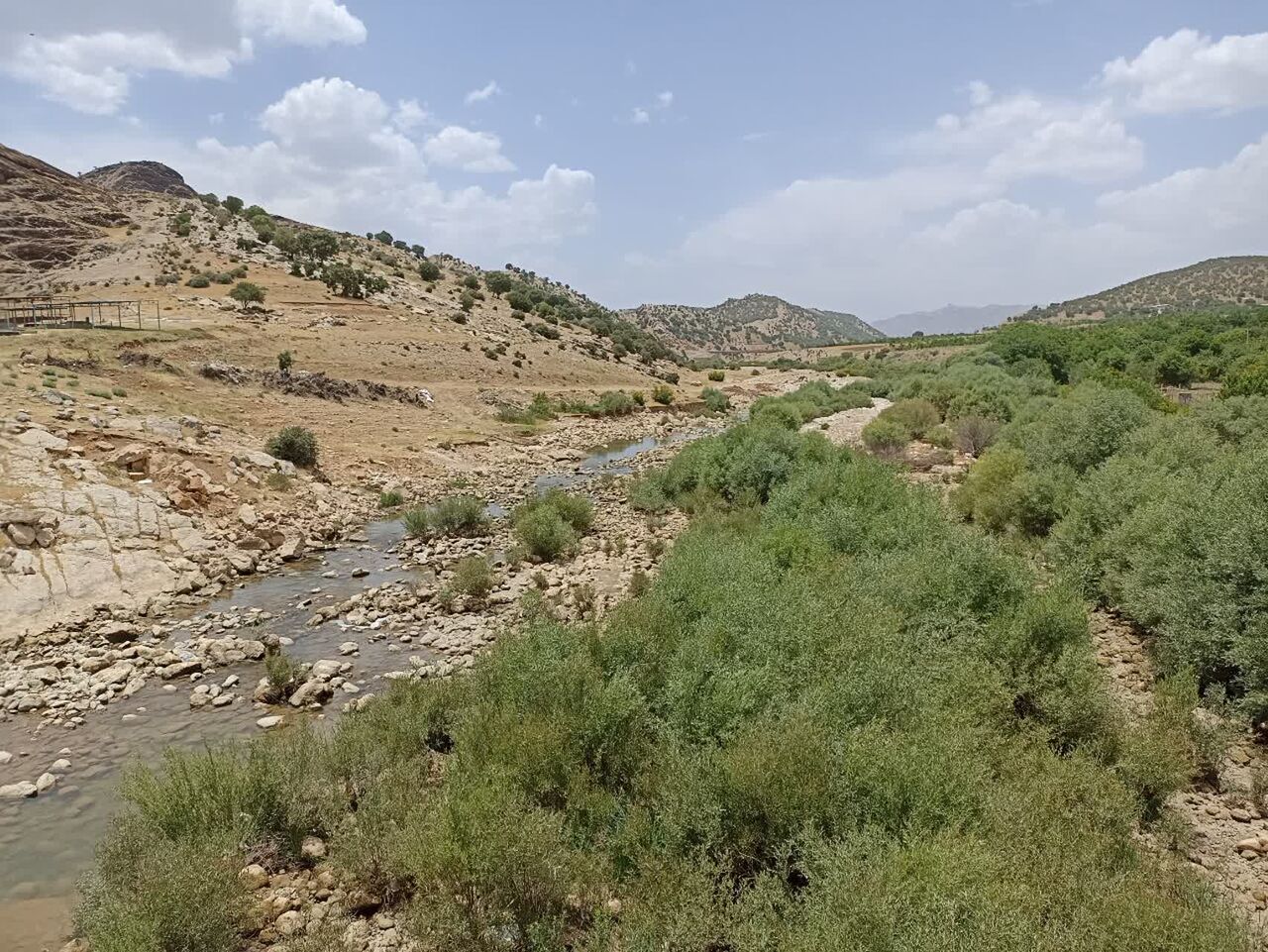 زنگ خطر خشک شدن رودخانه &quot;کاکارضا&quot; سلسله به صدا درآمد