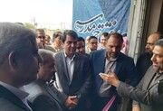 افتتاح و کلنگ‌زنی ۲ مدرسه با حضور وزیر آموزش و پرورش در جیرفت