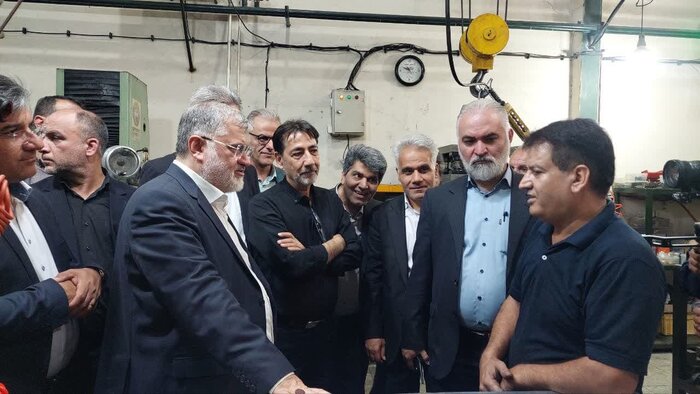 بازدید استاندار تهران از فاز ۵ مسکن مهر پردیس و یک کارخانه تولیدی