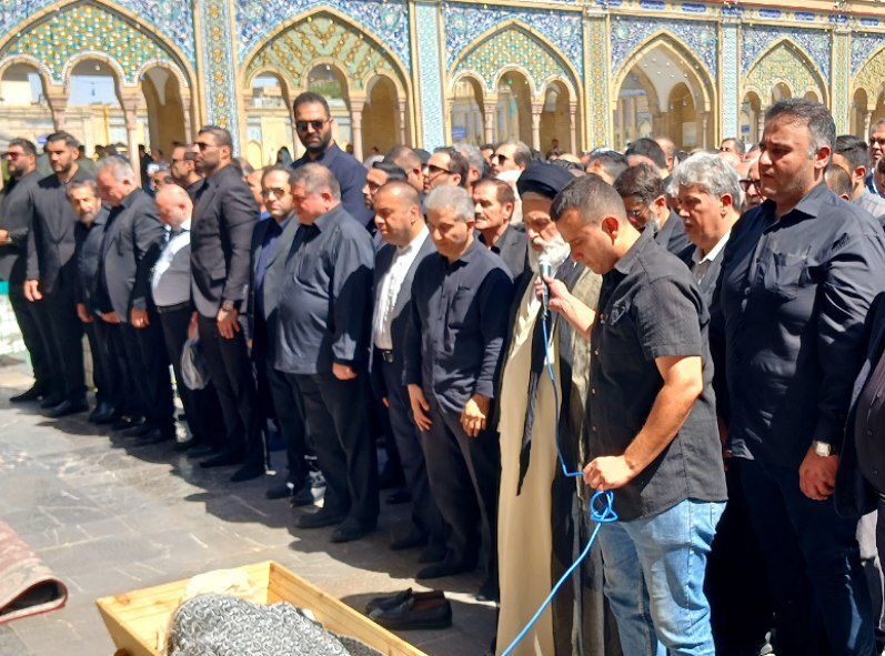 فیلم| احمد هاشمی رفسنجانی در حرم حضرت عبدالعظیم(ع) تشییع شد