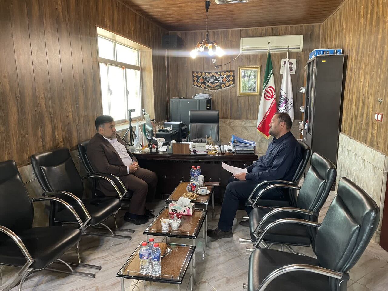 تاکید فرماندار مسجدسلیمان بر حمایت از واحدهای صنعتی فعال در شهرستان
