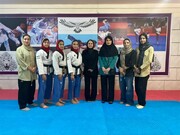 اردوی تیم ملی پومسه دانشجویان دختر کشور در ملایر برپا شد