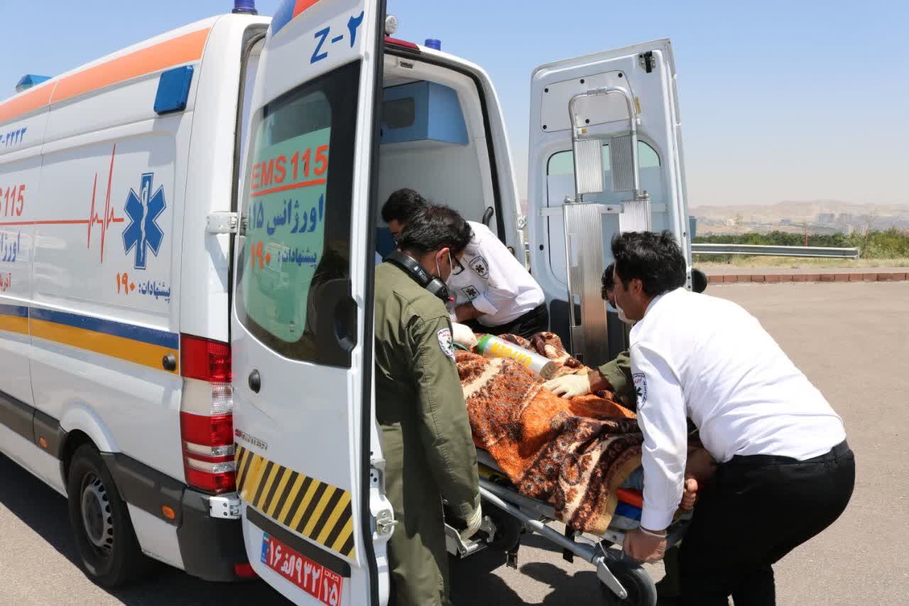 واژگونی مینیبوس در جاده اهر-کلیبر ۲۵ مصدوم برجای گذاشت واژگونی مینیبوس در جاده اهر-کلیبر ۲۵ مصدوم برجای گذاشت