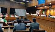 مراسم بدرقه کاروان ورزش کارگری برگزار شد