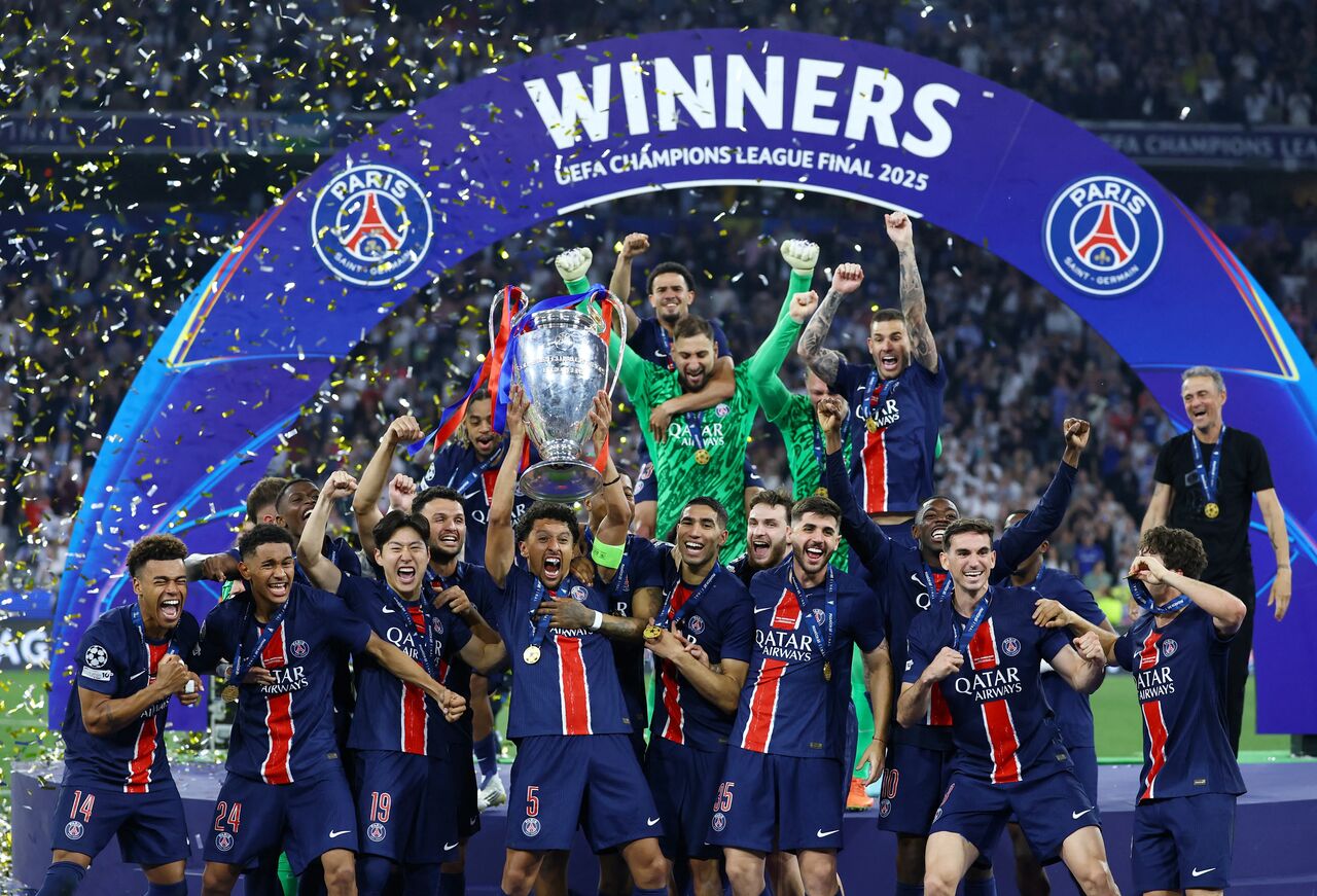 Statistiques et faits du match final : PSG écrase l’Inter 5-0