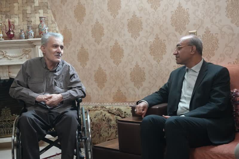 تجلیل استاندار از ۲ جانباز کرمانشاهی دوران دفاع مقدس