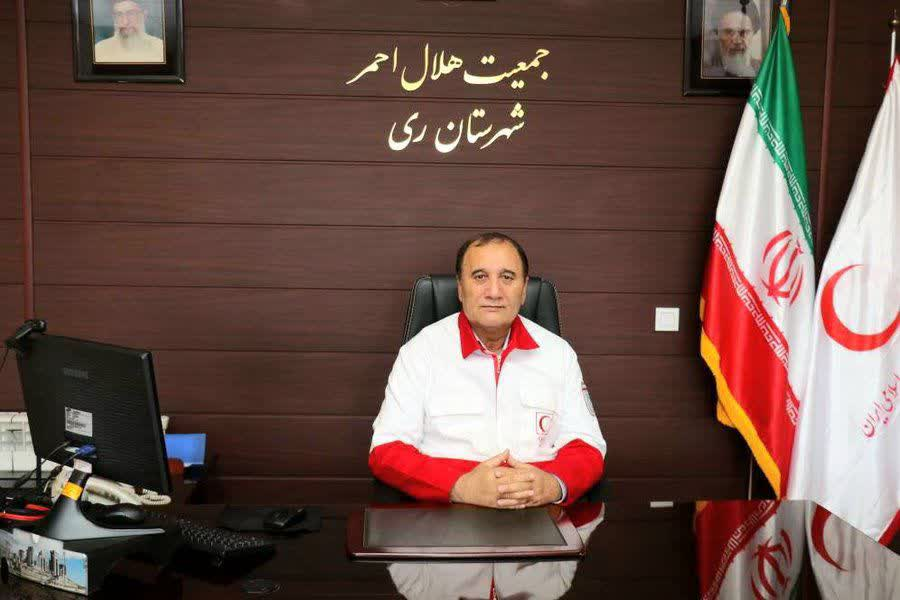 استقرار نیروهای هلال احمر شهرری در حرم مطهر امام خمینی(ره)