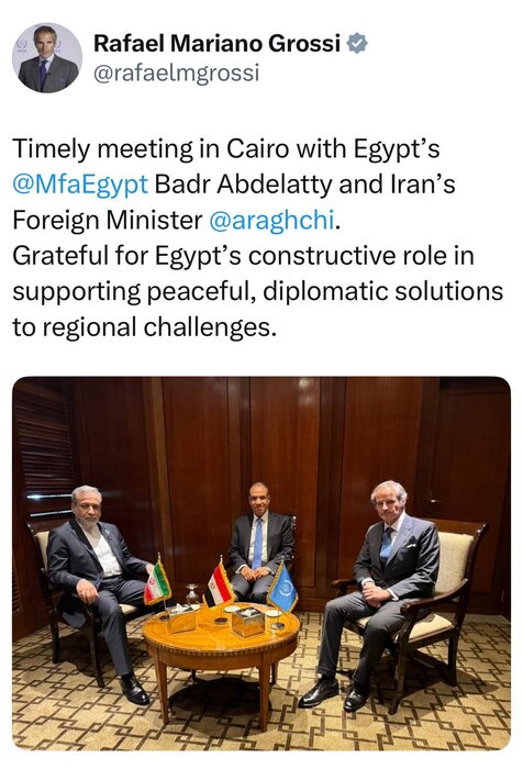 BAEA-nın baş direktoru Əraqçi ilə görüşüb