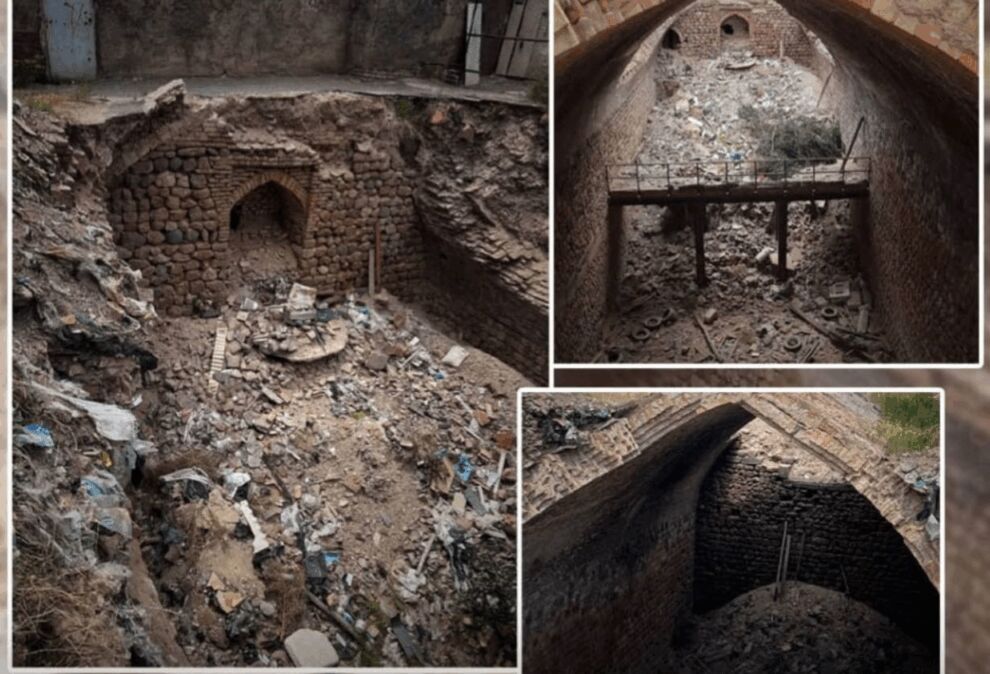 عامل ریزش یخچال میرزامهدی تبریز بیتوجهی مالکان است عامل ریزش یخچال میرزامهدی تبریز بیتوجهی مالکان است