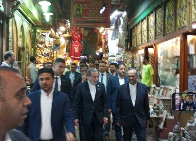 عراقچی از منطقه خان الخلیلی قاهره دیدن کرد