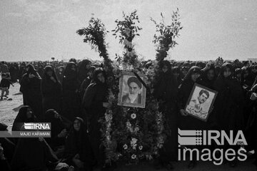IRNA publica una serie de fotografías nunca antes vistas del funeral más grande del mundo