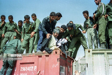 IRNA publica una serie de fotografías nunca antes vistas del funeral más grande del mundo