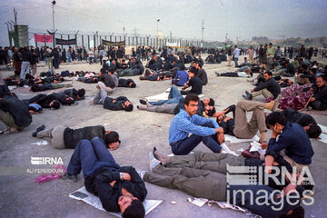 IRNA publica una serie de fotografías nunca antes vistas del funeral más grande del mundo