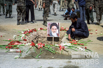 IRNA publica una serie de fotografías nunca antes vistas del funeral más grande del mundo